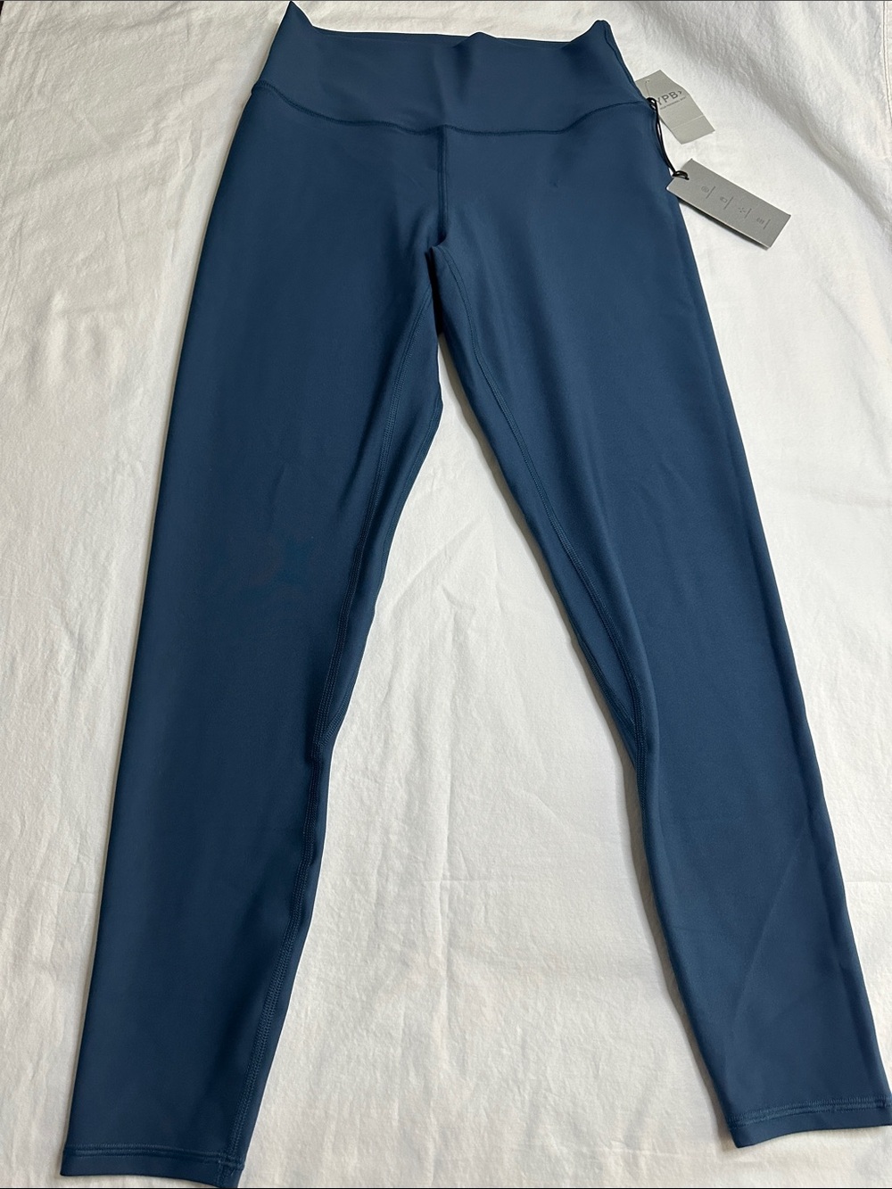 Abercrombie & Fitch Navy Blue High-Waist Leggings